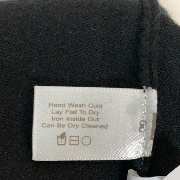 Boston Proper Gold Studs Embellished Black Tunic Top - Picture 8 of 8